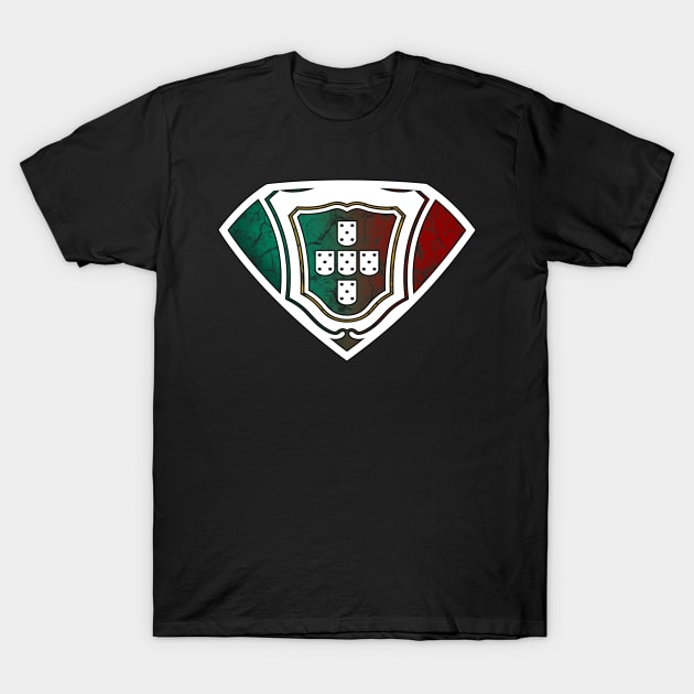 PortugalMan Crest (White) T-Shirt by paulponte